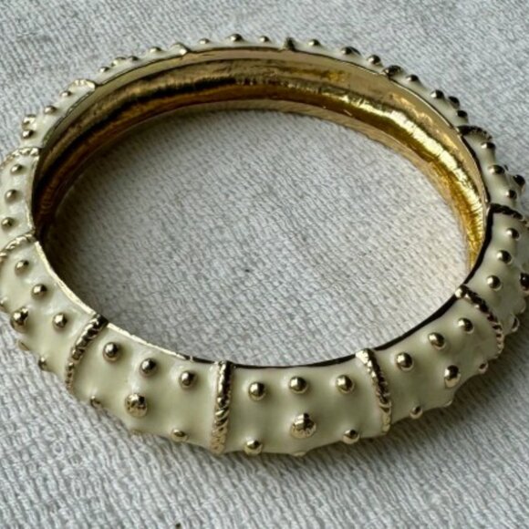Vintage Signed Lilly Pulitzer Enamel Bangle - Picture 1 of 5